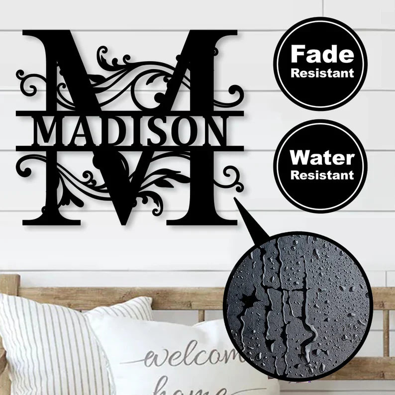 Custom Metal Wall Art - Personalized Sewing & Quilting Sign