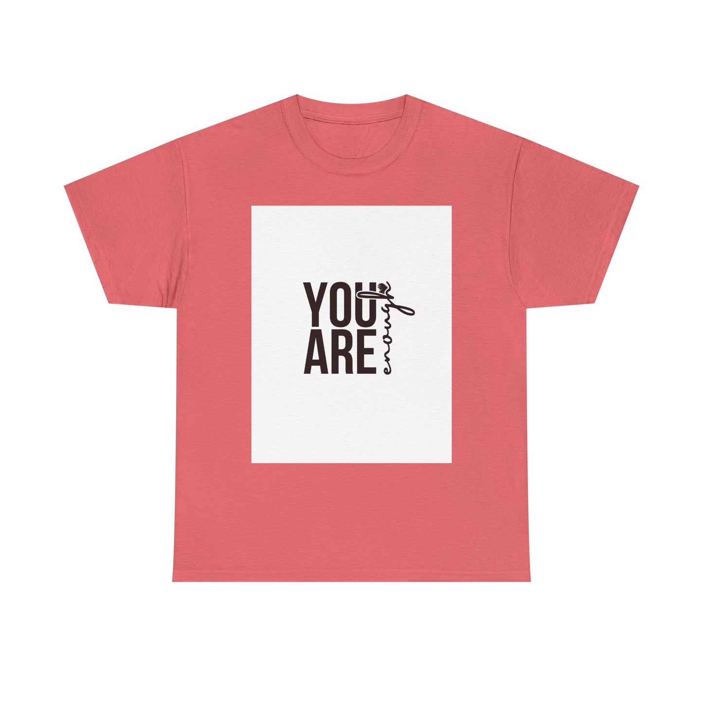 Inspirational Unisex Heavy Cotton Tee - Motivational Shirt, Gift for Friends, Positive Affirmation, Casual Wear, Everyday Comfort