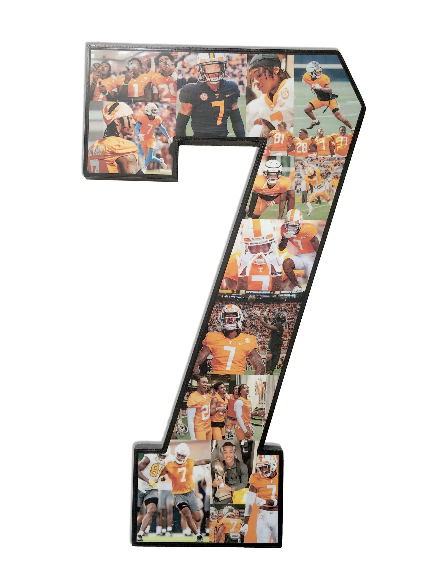 15 Inch Football Senior Night Collage Gift | "Amazing!"
