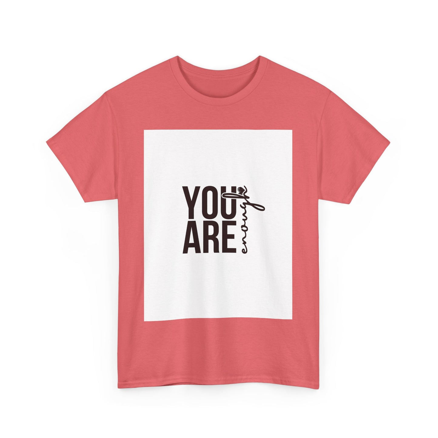 Inspirational Unisex Heavy Cotton Tee - Motivational Shirt, Gift for Friends, Positive Affirmation, Casual Wear, Everyday Comfort