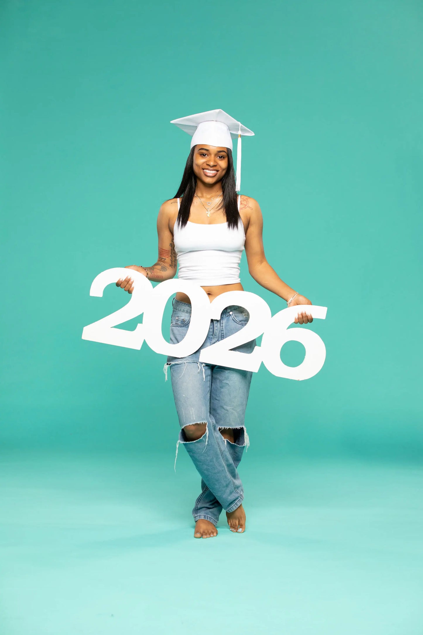 36" Wooden 2027 Senior Photo Prop | "Beautifully Made!"