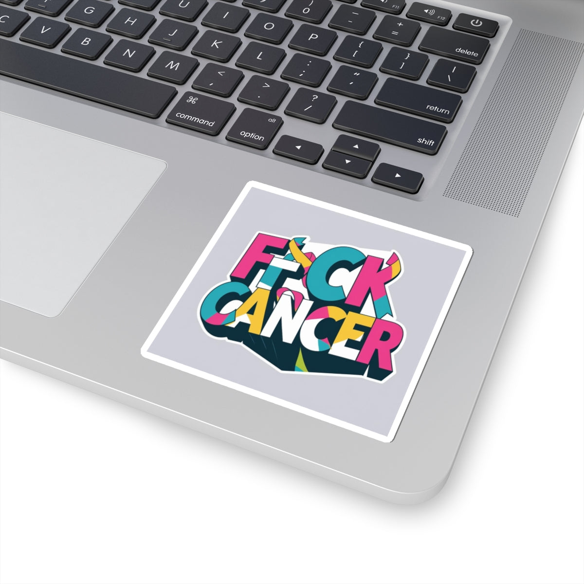 Bold Cancer Awareness Stickers, Motivational Stickers, Inspirational Decor, Laptop Stickers, Gift for Fighters