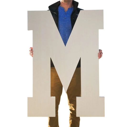 3 Foot Letters | Giant Wooden Letters | "Great Quality!"