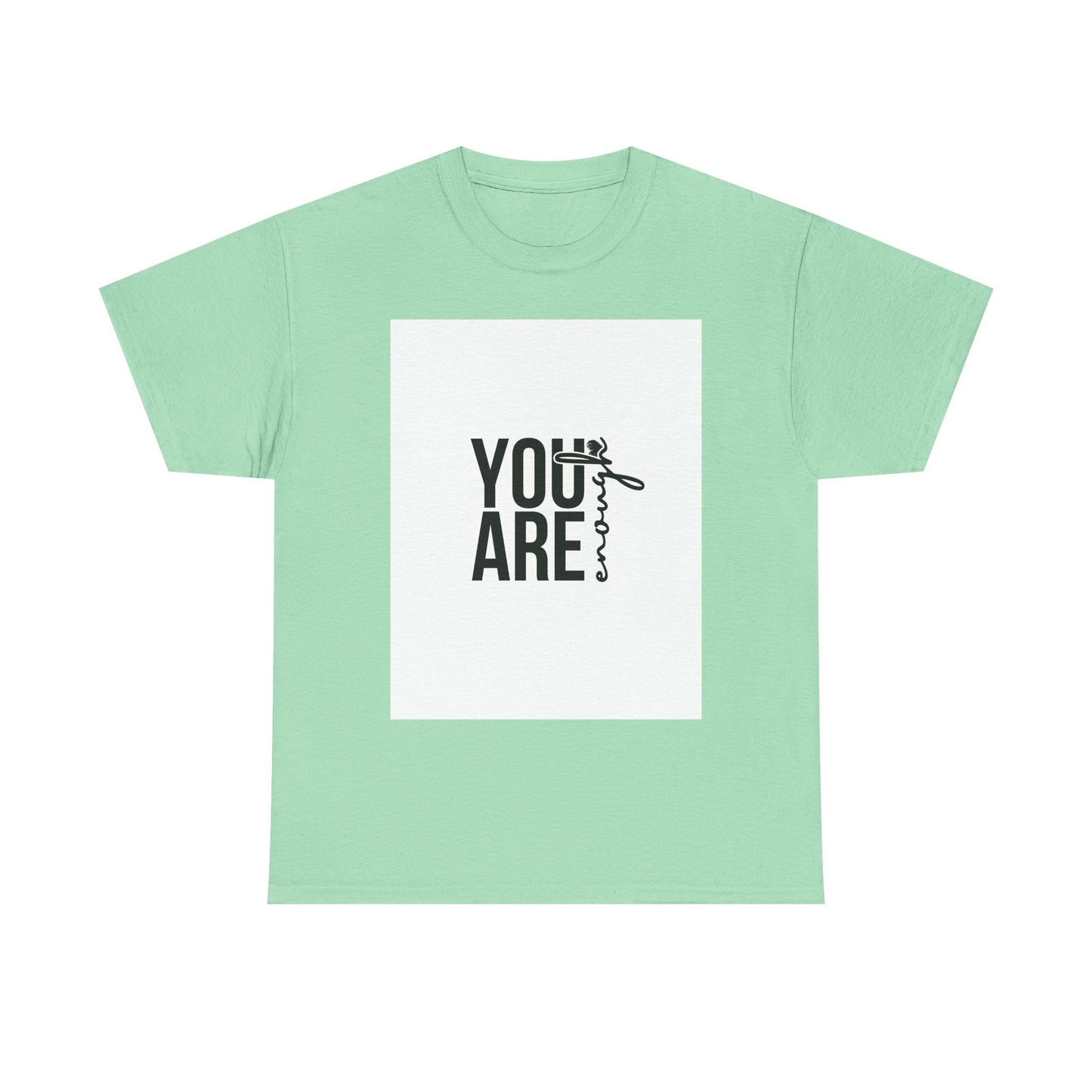 Inspirational Unisex Heavy Cotton Tee - Motivational Shirt, Gift for Friends, Positive Affirmation, Casual Wear, Everyday Comfort