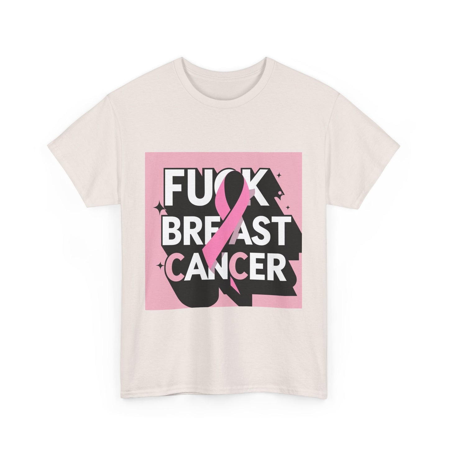 Breast Cancer Awareness Tee, Unisex Cotton T-Shirt, Supportive Gift, Funny Quote Shirt, Rally for a Cause, Casual Wear