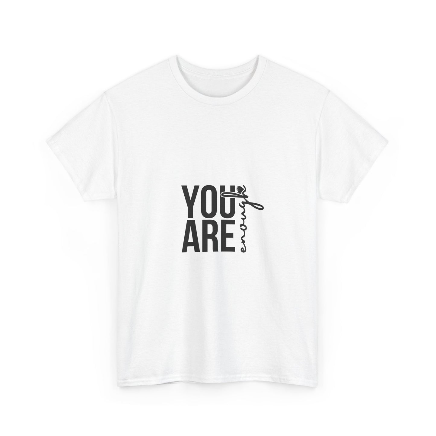 Inspirational Unisex Heavy Cotton Tee - Motivational Shirt, Gift for Friends, Positive Affirmation, Casual Wear, Everyday Comfort