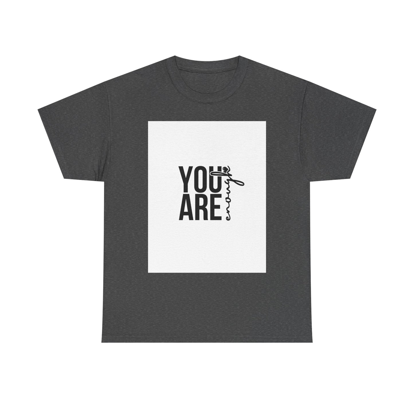 Inspirational Unisex Heavy Cotton Tee - Motivational Shirt, Gift for Friends, Positive Affirmation, Casual Wear, Everyday Comfort