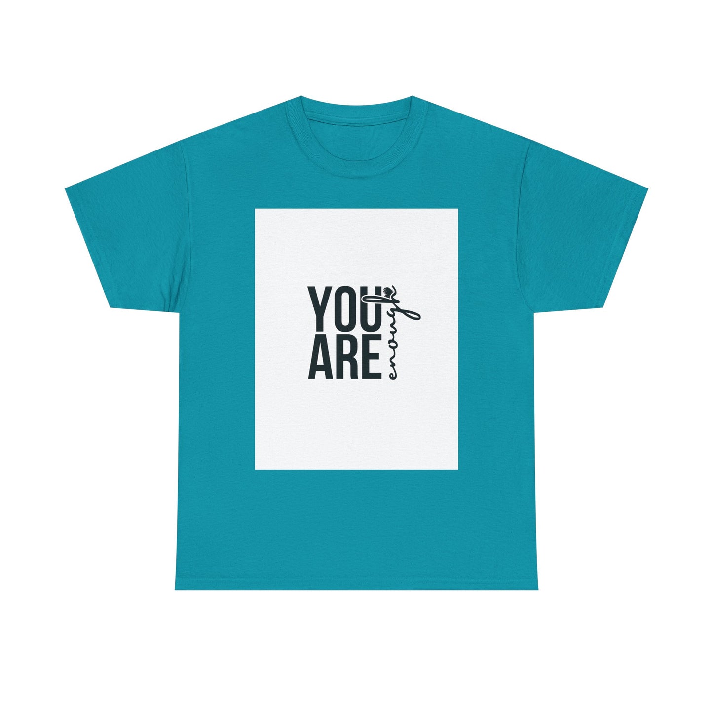 Inspirational Unisex Heavy Cotton Tee - Motivational Shirt, Gift for Friends, Positive Affirmation, Casual Wear, Everyday Comfort