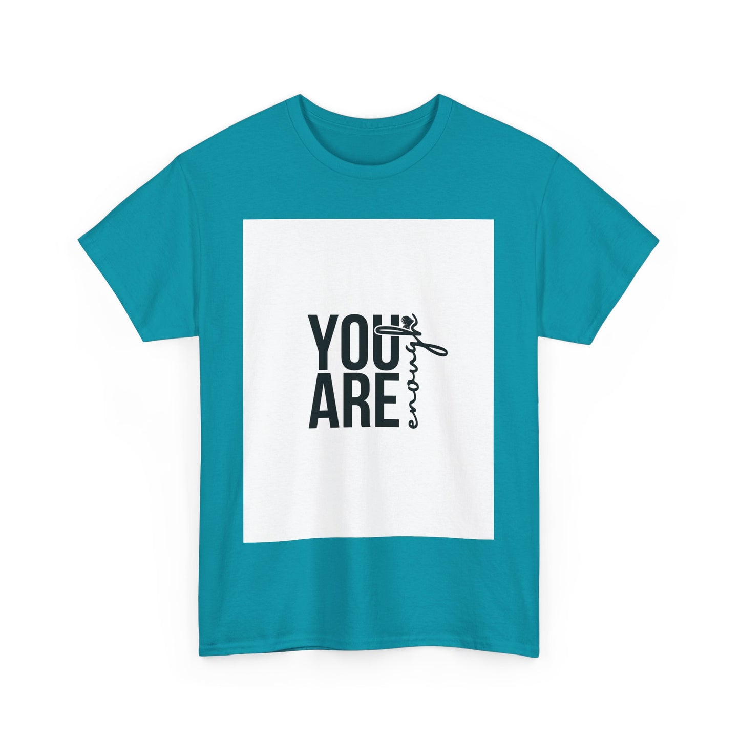 Inspirational Unisex Heavy Cotton Tee - Motivational Shirt, Gift for Friends, Positive Affirmation, Casual Wear, Everyday Comfort