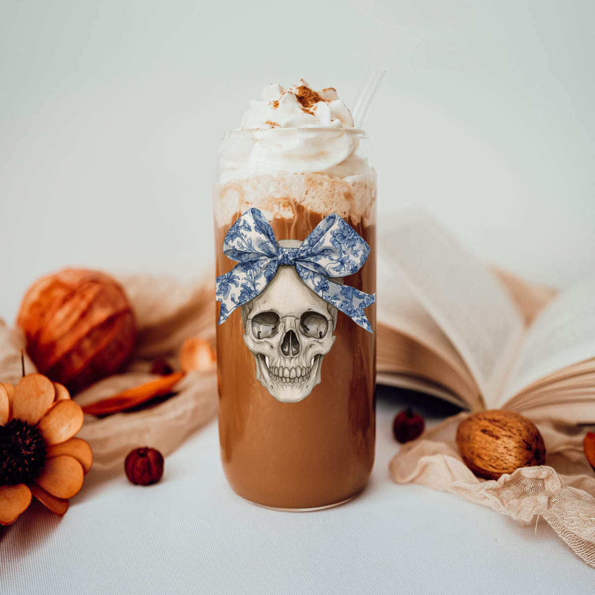 Bow Skull 20oz-2
