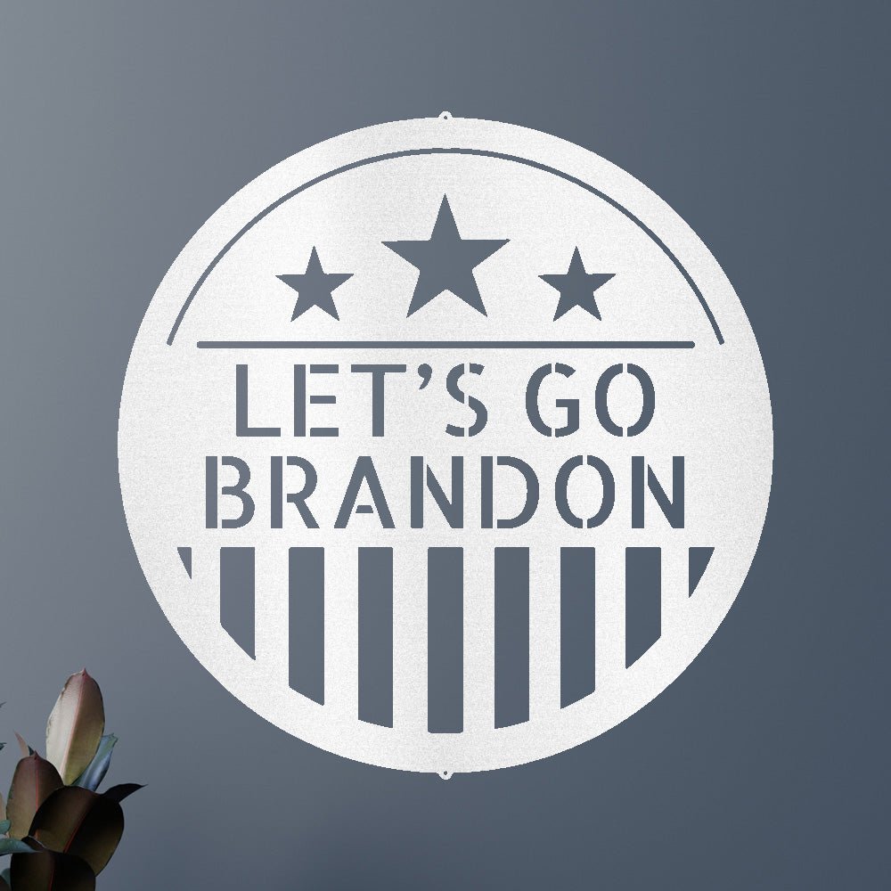 Custom Metal Wall Art - Personalized Patriotic Sign