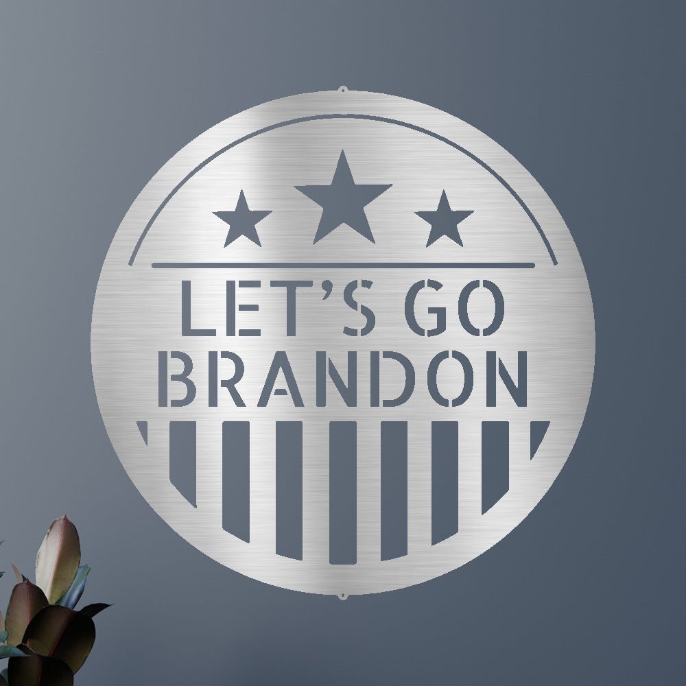 Custom Metal Wall Art - Personalized Patriotic Sign
