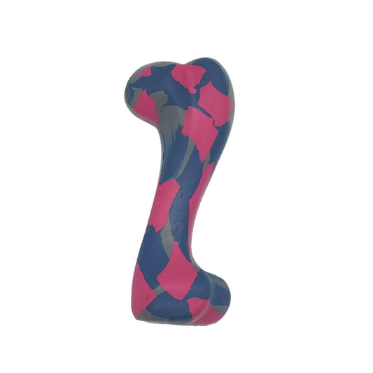 Natural Rubber Dog Bone Chew Toy – Durable & Safe, Fun & Interactive Play – Small