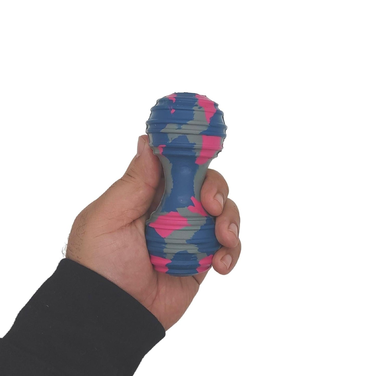 Natural Rubber Dumbbell Dog Chew Toy – Durable & Safe, Fun & Interactive Play