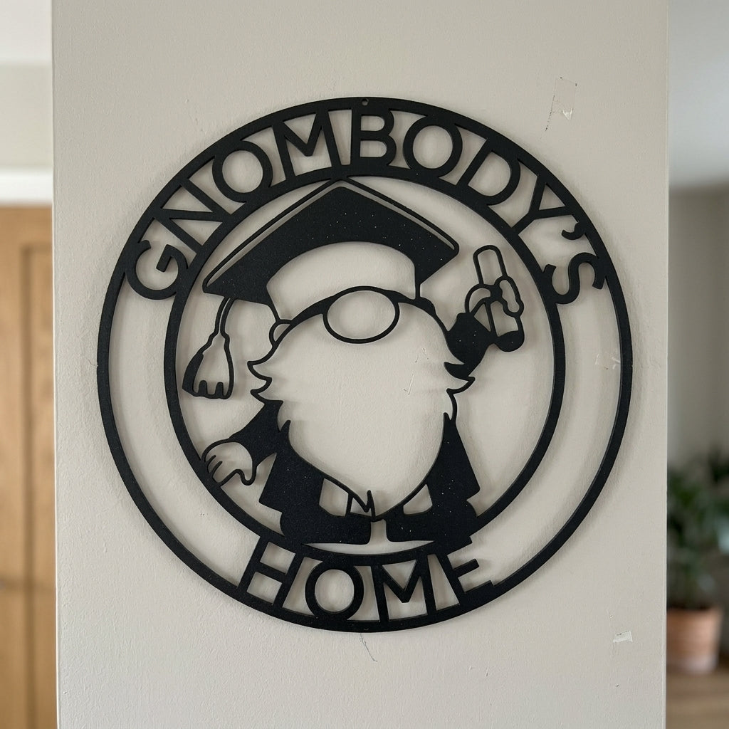 Custom Metal Wall Art - Personalized Graduation Sign