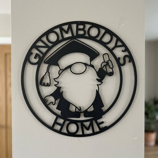 Custom Metal Wall Art - Personalized Graduation Sign