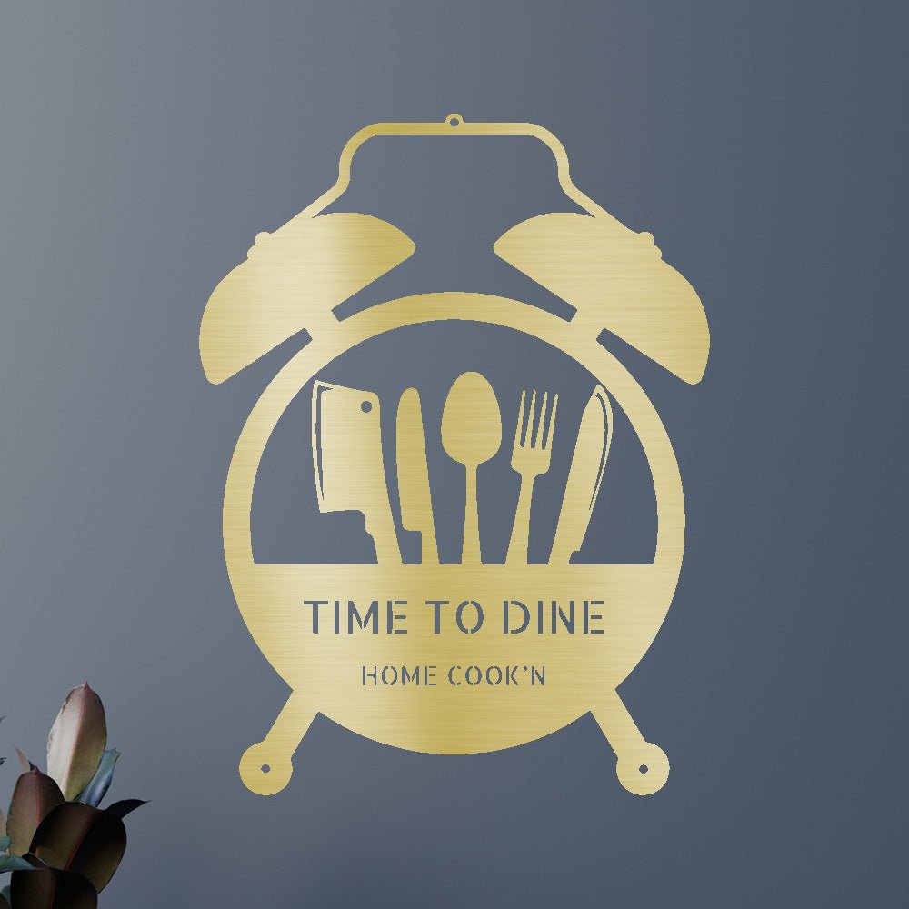 Custom Metal Wall Art - Personalized Kitchen Sign