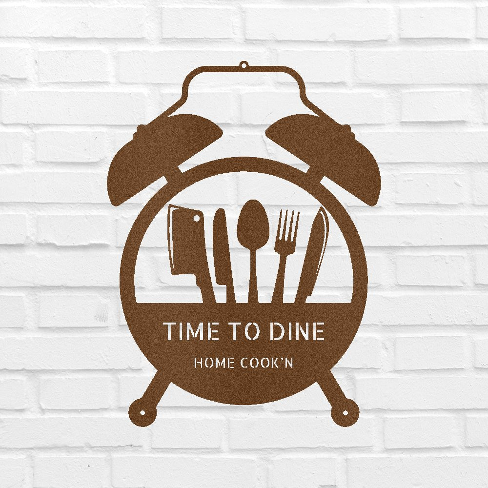 Custom Metal Wall Art - Personalized Kitchen Sign
