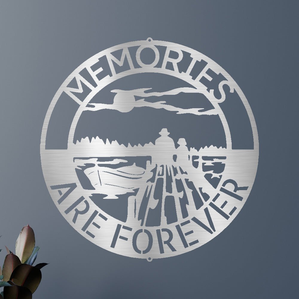 Custom Metal Wall Art - Personalized Family Memories Sign