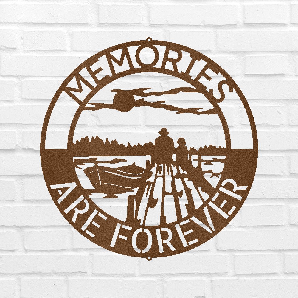 Custom Metal Wall Art - Personalized Family Memories Sign