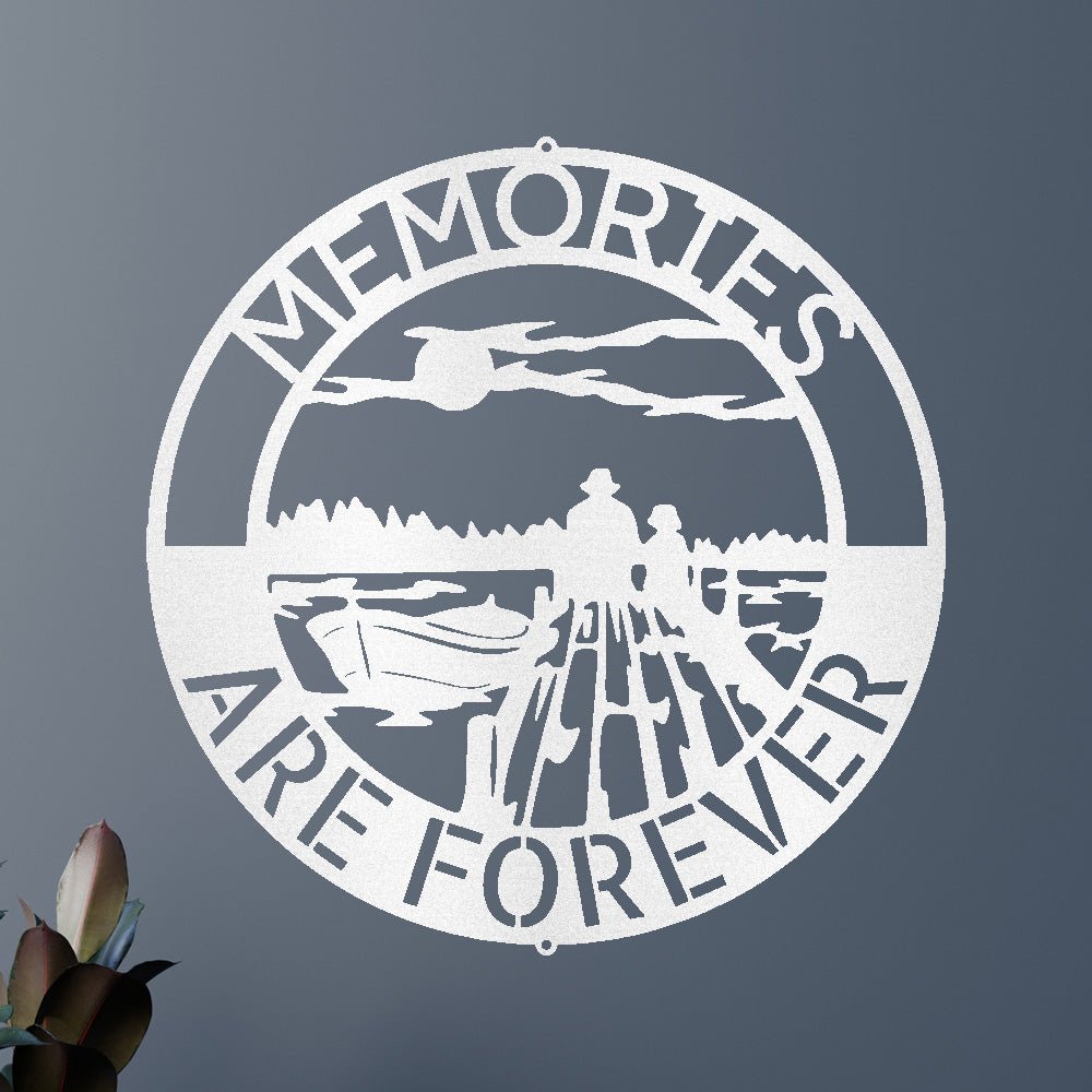 Custom Metal Wall Art - Personalized Family Memories Sign