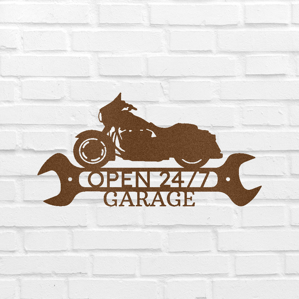 Custom Metal Wall Art - Personalized Garage Sign
