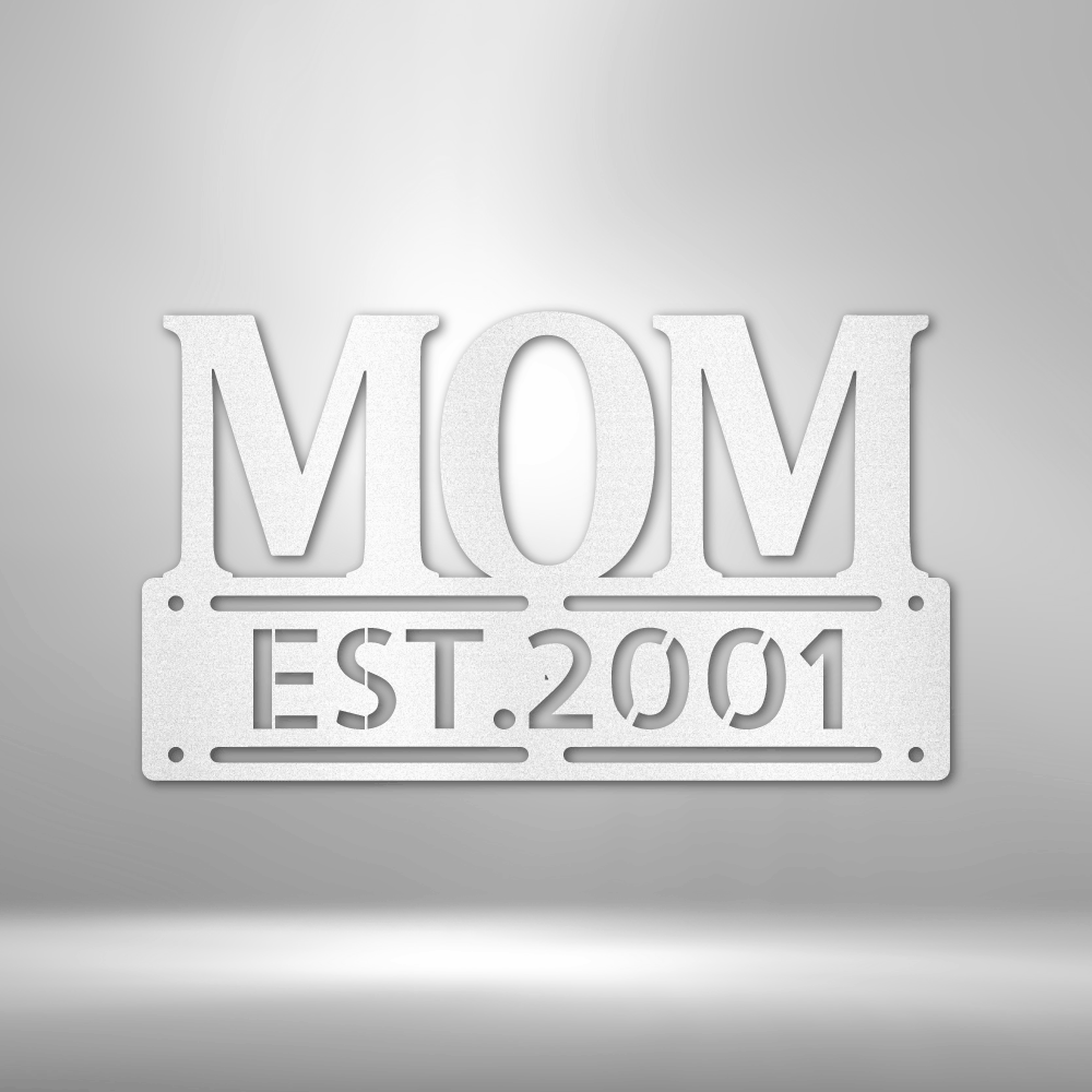 Custom Metal Wall Art - Personalized Mother's Day Name Sign