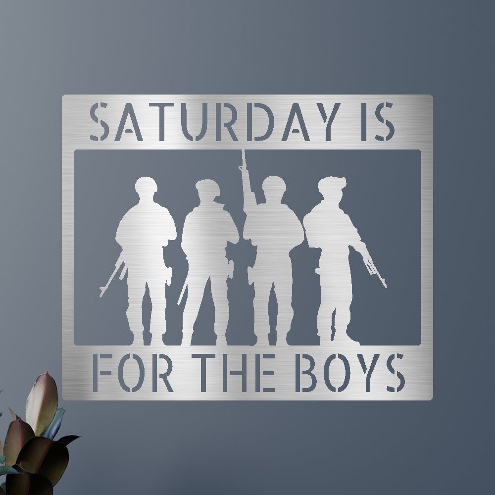 Custom Metal Wall Art - Personalized Soldier Name Sign