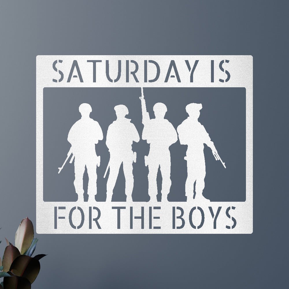 Custom Metal Wall Art - Personalized Soldier Name Sign
